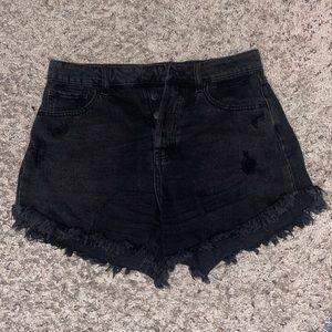 Wild Fable Black Denim Shorts.